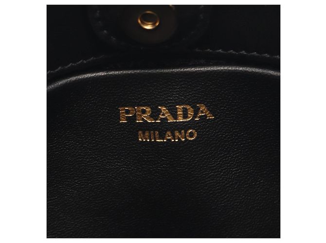 Borsa 2-Way Prada in pelle nera Nero - vista 4