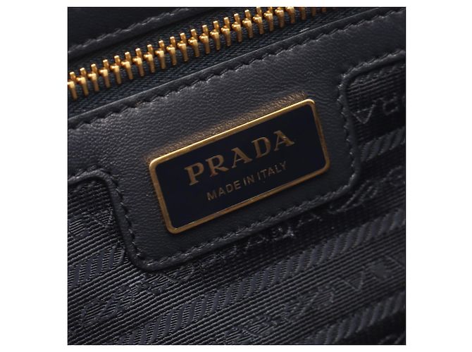 Borsa 2-Way Prada RE-EDITION 1978 RE-NYLON TESSUTO+SAFFIANO Nero Blu navy - vista 4