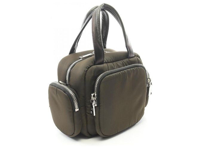 Borsa a mano 2 vie Prada TESSUTO POCKET Nero Cachi - vista 2