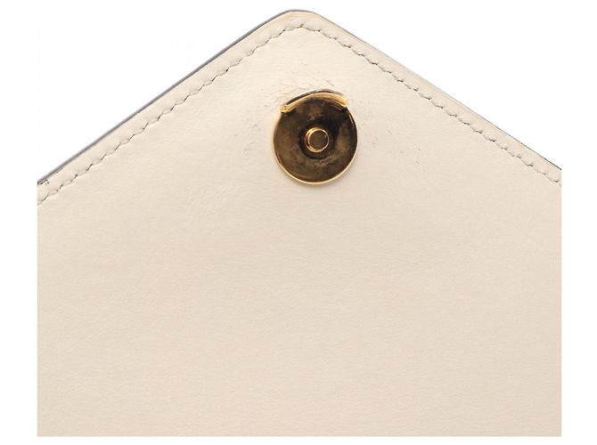 Borsa a tracolla Prada in pelle Saffiano Bianco - vista 6
