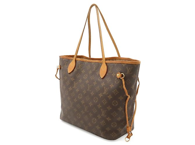 Louis Vuitton Monogram Neverfull MM Tote Bag Braun - Ansicht 3
