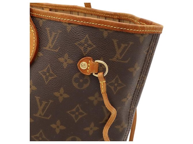 Louis Vuitton Monogram Neverfull MM Tote Bag Braun - Ansicht 9