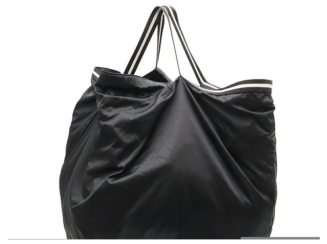 Borsa Tote Chanel Sport Line Coco Mark Nero - vista 3