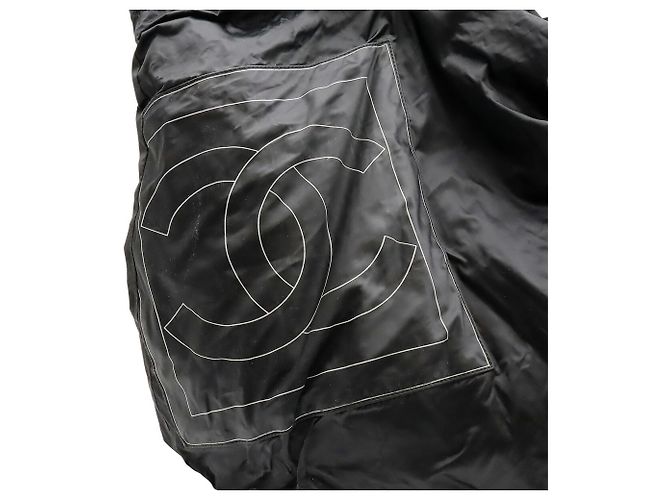 Borsa Tote Chanel Sport Line Coco Mark Nero - vista 9