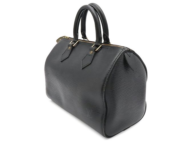 Borsa Louis Vuitton Epi Speedy 25 Nero - vista 3
