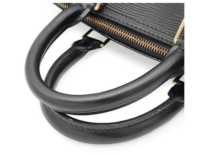 Borsa Louis Vuitton Epi Speedy 25 Nero - vista 5