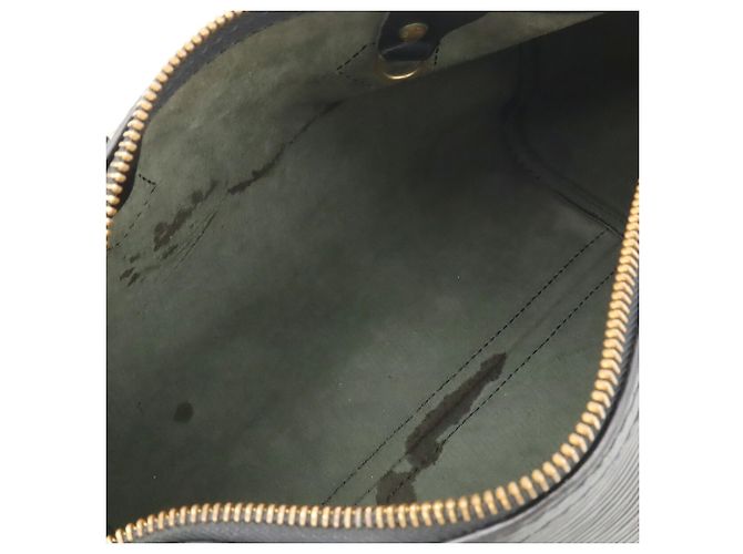 Borsa Louis Vuitton Epi Speedy 25 Nero - vista 7