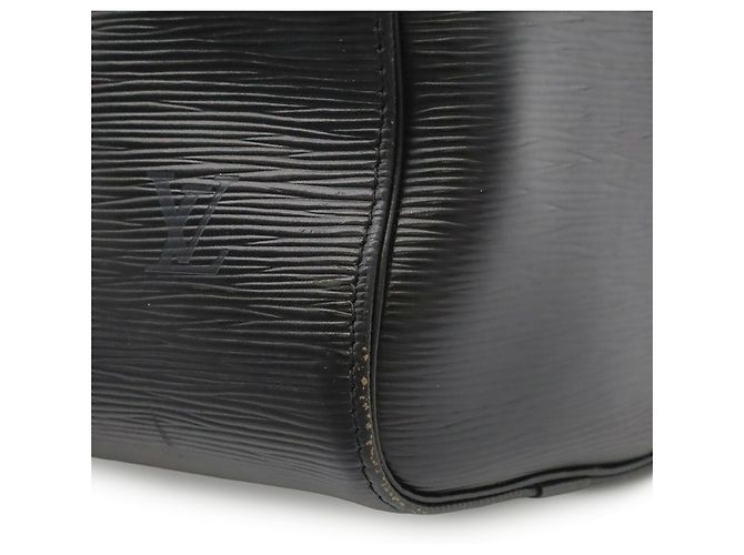 Borsa Louis Vuitton Epi Speedy 25 Nero - vista 9
