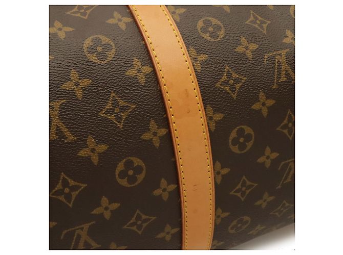 Borsa da viaggio a mano Louis Vuitton Monogram Keepall 60 Marrone - vista 5