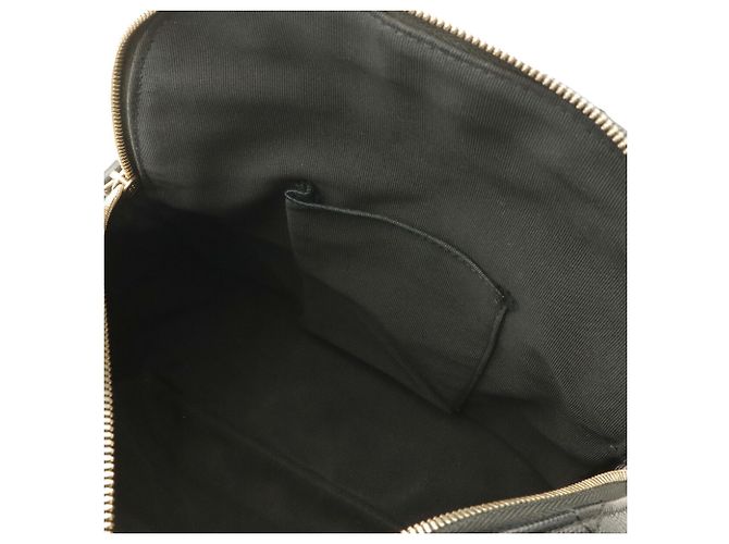 Chanel Matelassé Coco Mark Chain Rucksack Schwarz - Ansicht 7