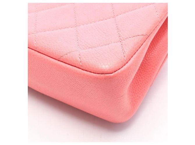Bolsa de Ombro Chanel Mini Matelassé em Rosa - vista 6