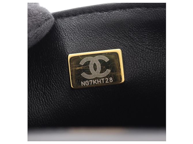 Borsa a tracolla Chanel Mini Matelassé 20 Nero - vista 5