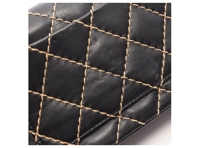 Borsa a mano Chanel Wild Stitch Nera Nero - vista 11