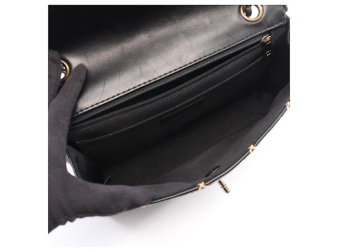 Borsa a mano Chanel Wild Stitch Nera Nero - vista 3