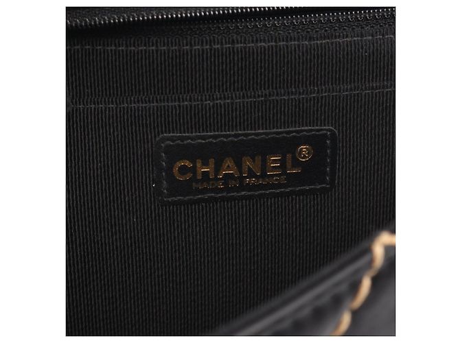Borsa a mano Chanel Wild Stitch Nera Nero - vista 4
