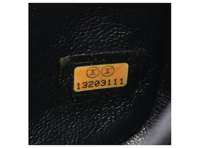 Borsa a tracolla Chanel Mini Matelassé Nero - vista 5