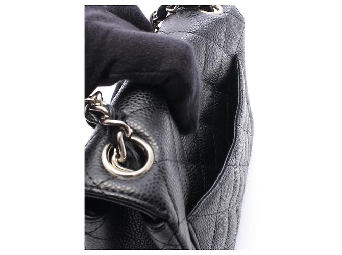 Borsa a tracolla Chanel Mini Matelassé Nero - vista 6