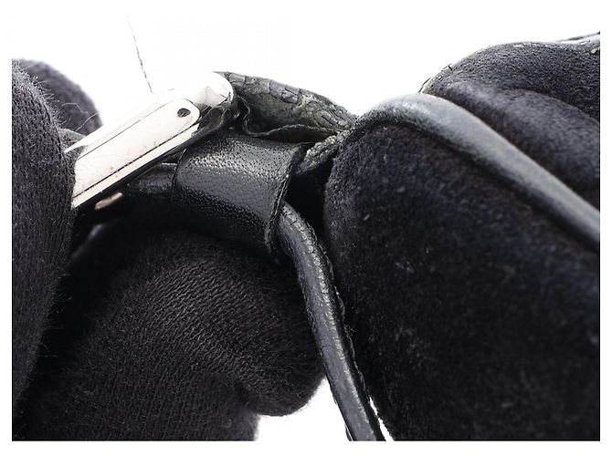 Céline Borsa Celine C Macadam Nero - vista 9