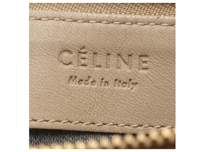 Céline Borsa a spalla Celine Trio Large Beige - vista 4