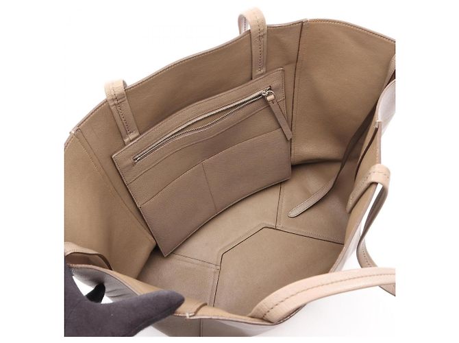 Céline Saco Cabas Phantom Small Celine Bege - vista 3
