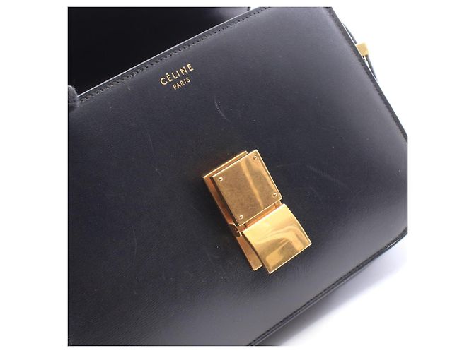 Céline Celine Classic Box Medium Schultertasche Schwarz - Ansicht 7