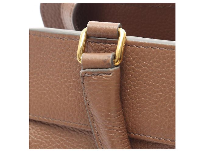 Céline Borsa Celine Small Cabas de France Marrone - vista 10