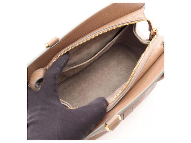 Céline Borsa Celine Small Cabas de France Marrone - vista 3