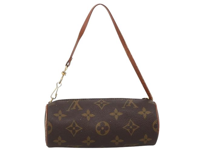 Louis Vuitton Papillon Pochette Monogram Canvas Mini Marrone - vista 2