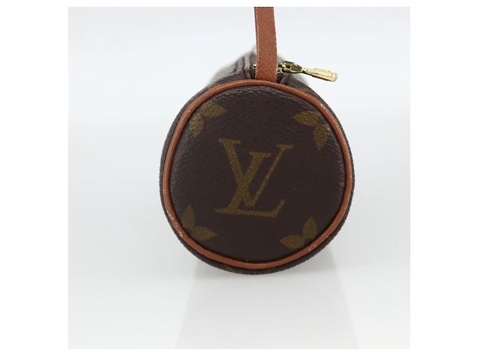 Louis Vuitton Papillon Pochette Monogram Canvas Mini Marrone - vista 3
