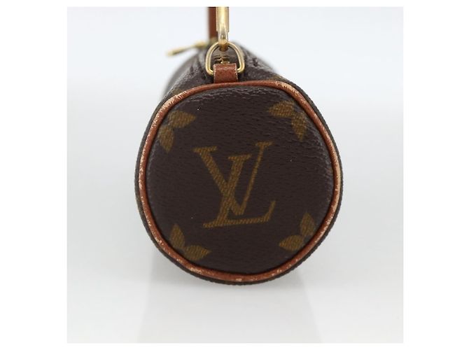 Louis Vuitton Papillon Pochette Monogram Canvas Mini Marrone - vista 4