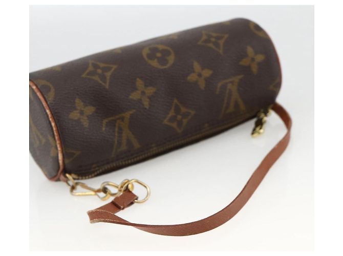 Louis Vuitton Papillon Pochette Monogram Canvas Mini Marrone - vista 7