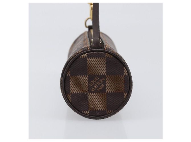 Louis Vuitton Papillon Pochette Damier Marrone - vista 4