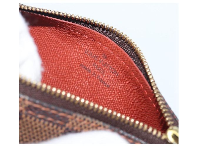 Louis Vuitton Papillon Pochette Damier Marrone - vista 6