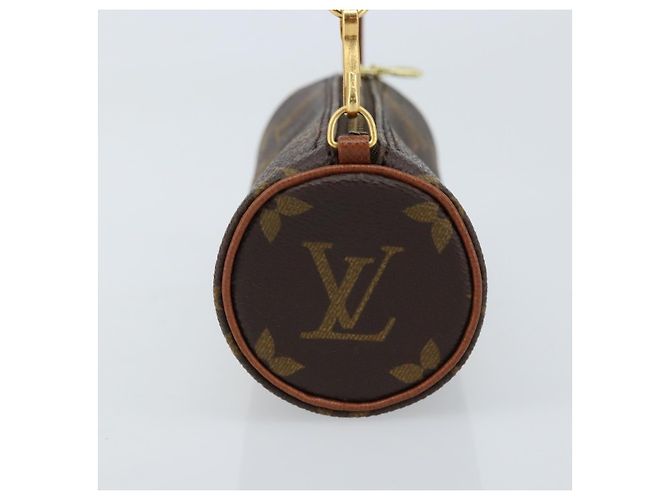 Louis Vuitton Papillon Pochette Monogram Canvas Mini Marrone - vista 3