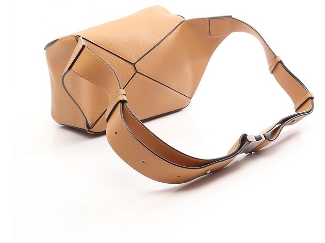 Sac banane Loewe Puzzle Small Sac ceinture Sac à main Beige - vue 2