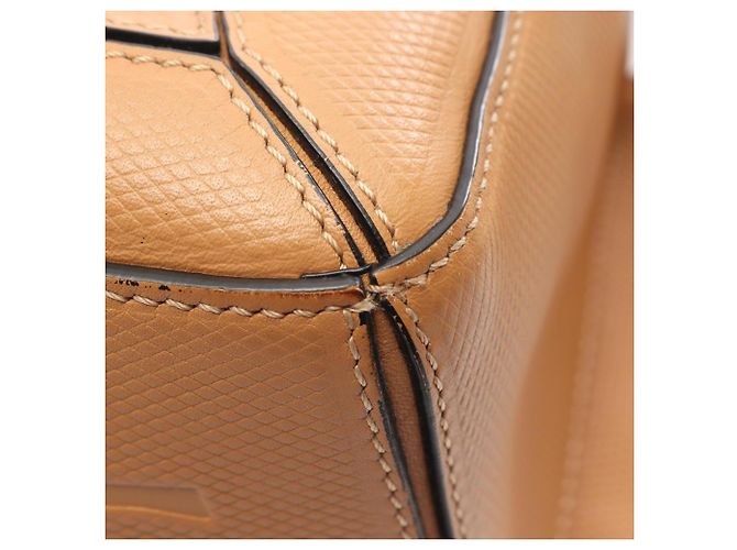 Sac banane Loewe Puzzle Small Sac ceinture Sac à main Beige - vue 8
