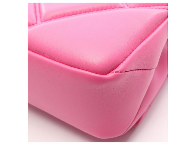Mini borsa Bulgari BVLGARI Serpenti Cabochon Rosa - vista 5