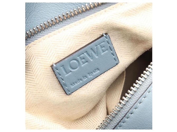 Borsa Loewe Puzzle Bag Medium 2-Way Blu - vista 4