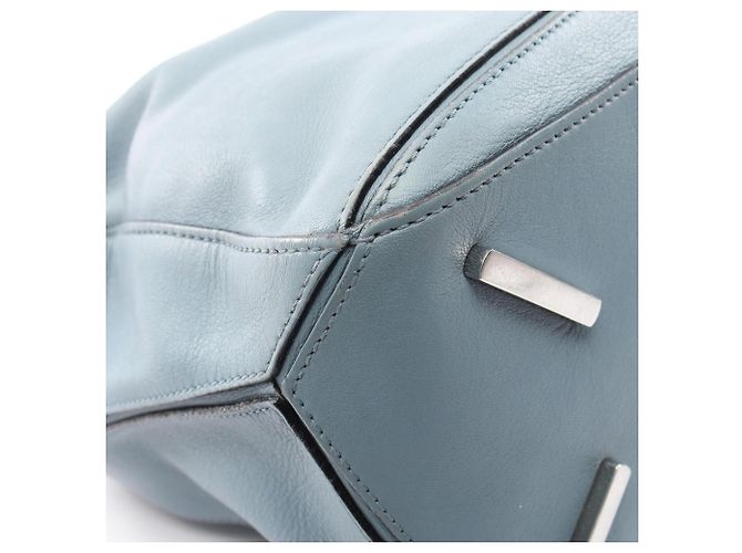 Borsa Loewe Puzzle Bag Medium 2-Way Blu - vista 5
