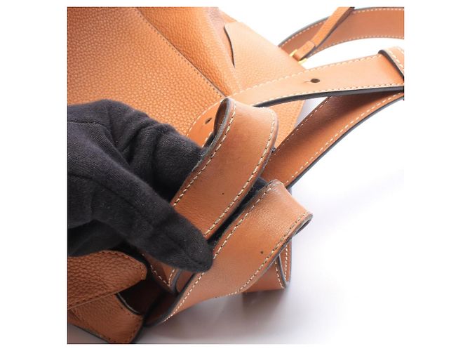 Loewe Hammock Medium 2-Way Handtasche Braun - Ansicht 10