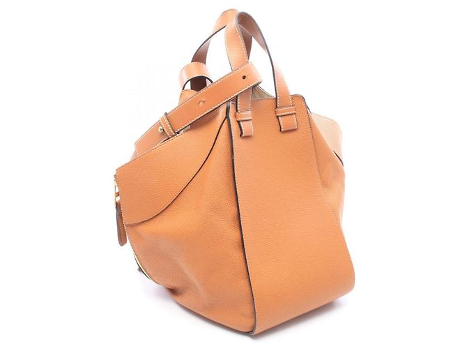 Loewe Hammock Medium 2-Way Handtasche Braun - Ansicht 2