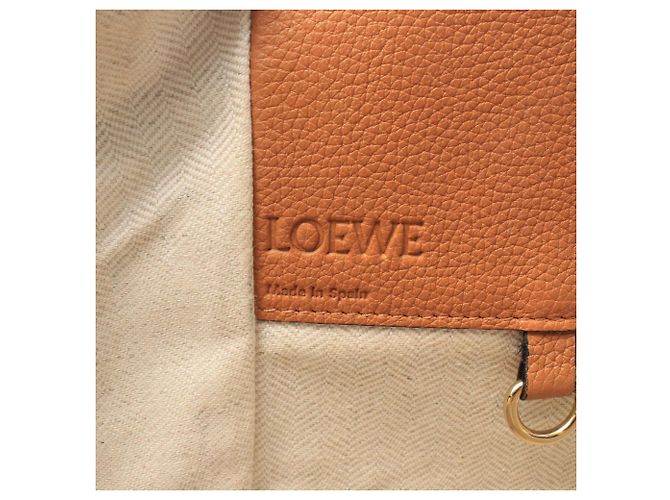 Loewe Hammock Medium 2-Way Handtasche Braun - Ansicht 4