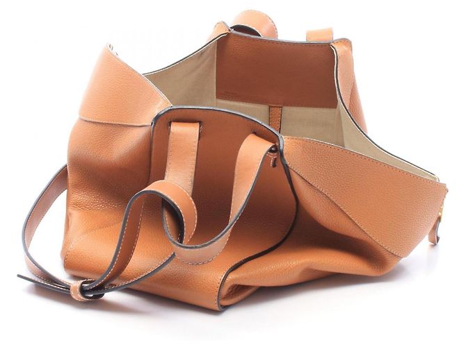 Loewe Hammock Medium 2-Way Handtasche Braun - Ansicht 8