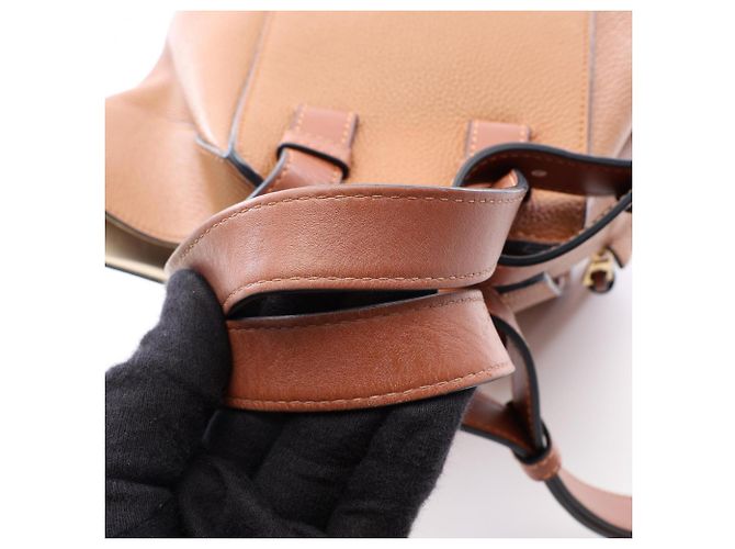 Borsa Loewe Hammock Small Borsa a mano 2-Way Marrone - vista 15