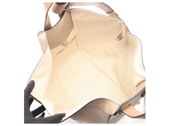 Borsa Loewe Hammock Small Borsa a mano 2-Way Marrone Beige - vista 3