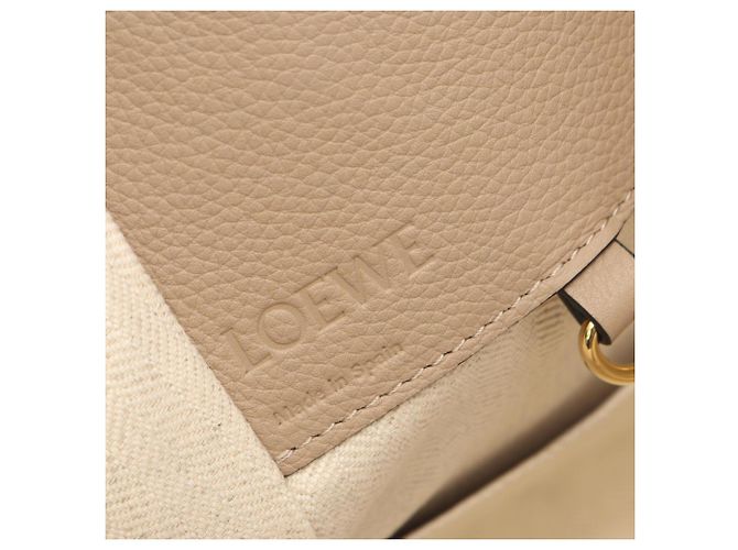 Borsa Loewe Hammock Small Borsa a mano 2-Way Marrone Beige - vista 4