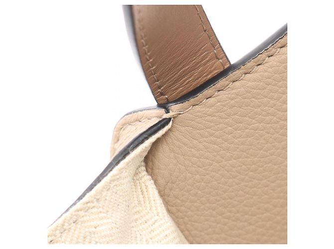 Borsa Loewe Hammock Small Borsa a mano 2-Way Marrone Beige - vista 6
