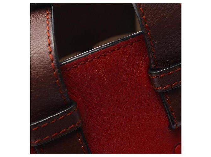 Borsa Loewe Hammock Small Borsa a mano 2-Way Marrone Rosso Arancione - vista 11