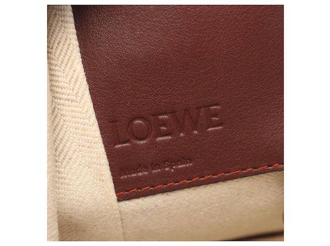Borsa Loewe Hammock Small Borsa a mano 2-Way Marrone Rosso Arancione - vista 4