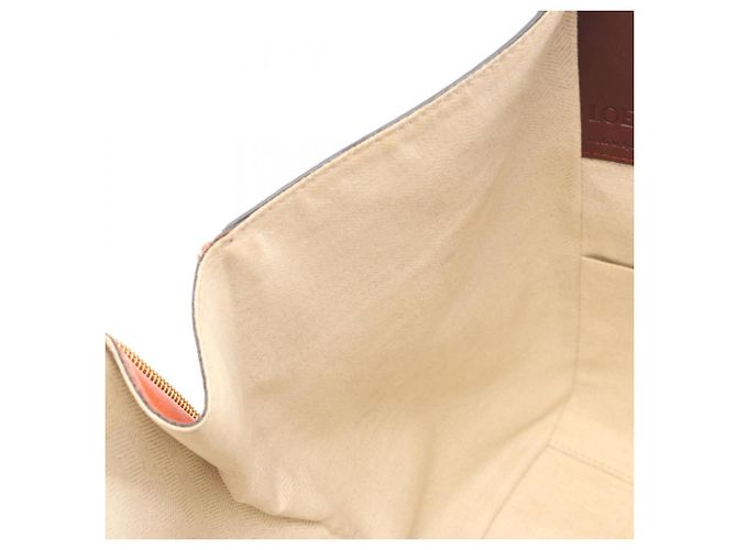 Borsa Loewe Hammock Small Borsa a mano 2-Way Marrone Rosso Arancione - vista 6